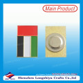 Casting UAE Flag Enamel Magnetic Collar Badge Middle East National Day Souvenir Badge